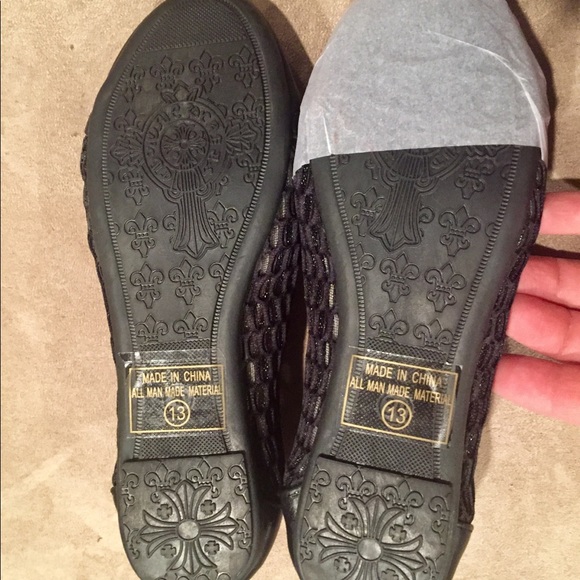 NWT Girl Sz 10, 11, 13 Black Flats / Dress Shoes - Picture 5 of 8